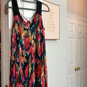High low multicolor dress